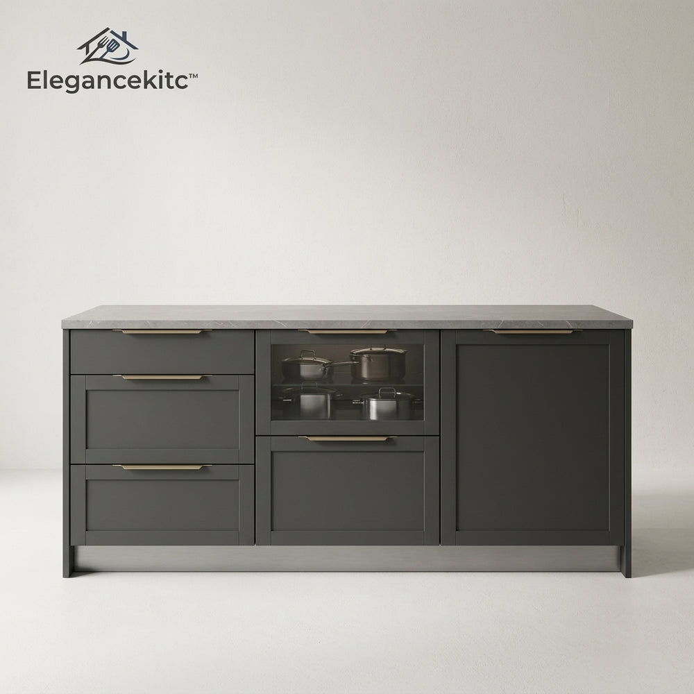 SlateCore Kitchen Base Cabinet