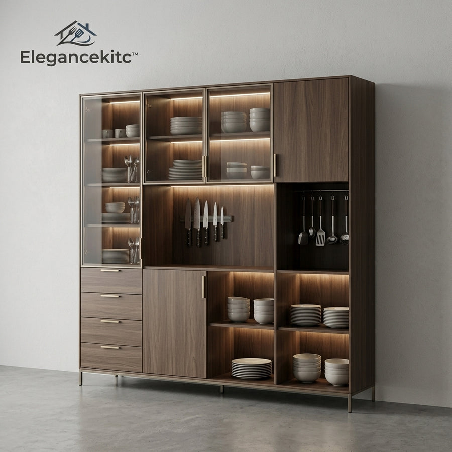 LumaServe Dish Storage Cabinet