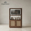 Elegancekitc™ HearthShelf Microwave Storage Cabinet