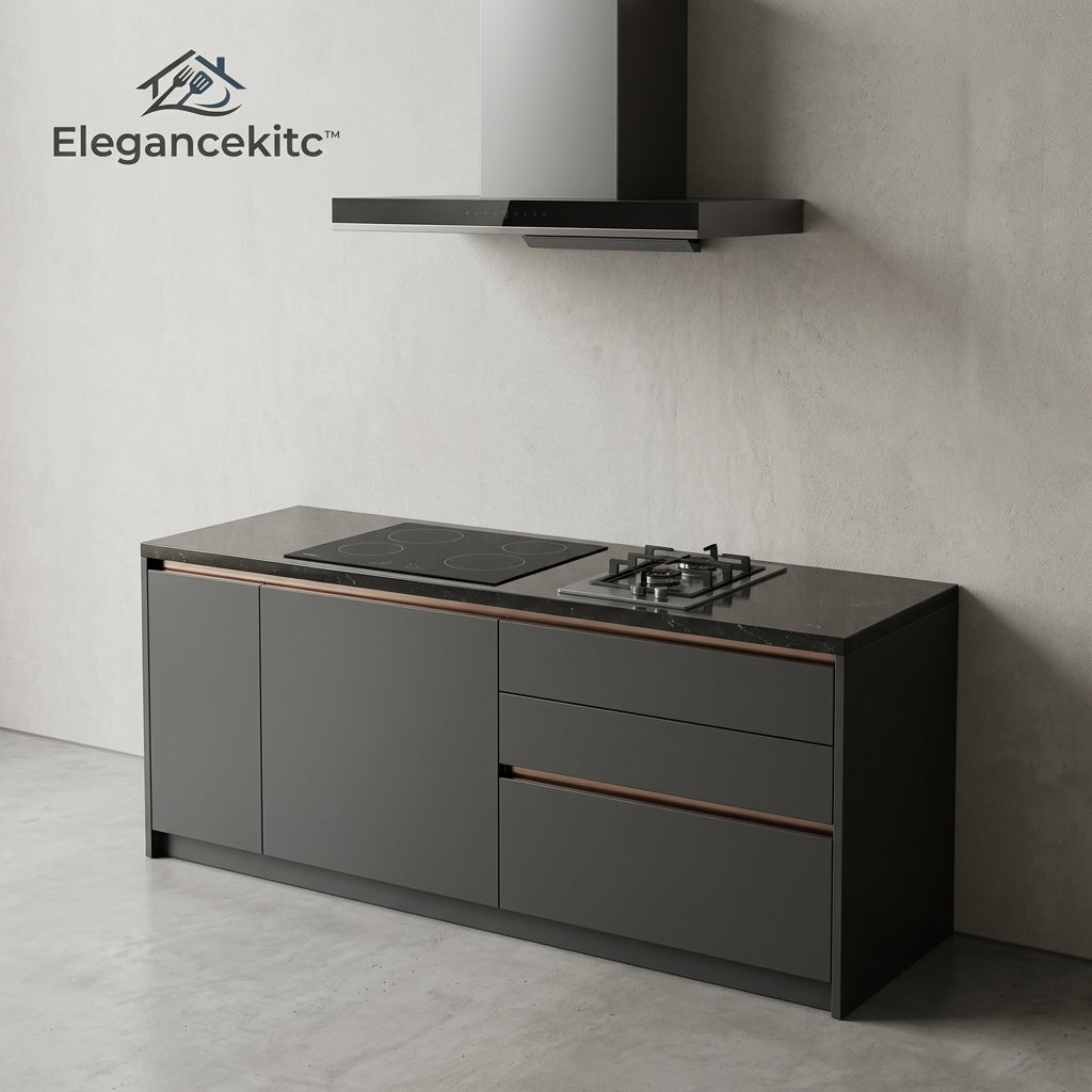 Elegancekitc™ MetroFlame Cooktop Base Cabinet